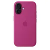 ЧЕХОЛ APPLE IPHONE16 SILICONE CASE WITH MAGSAFE, ФУКСИЯ