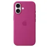 ЧЕХОЛ APPLE IPHONE16 SILICONE CASE WITH MAGSAFE, ФУКСИЯ