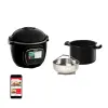 МУЛЬТИВАРКА TEFAL CY912830, ЧЁРНЫЙ