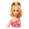 КУКЛА BARBIE "МОДНИЦА В ПЛАТЬЕ С ЦВЕТОЧНЫМ УЗОРОМ" HJT02