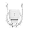 TRUST MAXO 65W UNIVERSAL USB-C CHARGER,  CHARGING TECHNOLOGY USB-C, USB PD 3.0 + PPS, OUTPUT (5, 9, 12, 15, 20V; MAX 3A), WITH INCLUDED 2M USB-C CABLE, WHITE