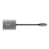 КАРДРИДЕР TRUST DALYX / USB-C, MICROSD / SDHC/SDXC, CABLE LENGTH 8 CM / SILVER
