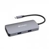 МНОГОПОРТОВЫЙ АДАПТЕР VERBATIM CMH-05/ USB-C/ 2XUSB-A/ 1XUSB-C (PD 100W)/ HDMI/ RJ45