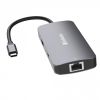 МНОГОПОРТОВЫЙ АДАПТЕР VERBATIM CMH-05/ USB-C/ 2XUSB-A/ 1XUSB-C (PD 100W)/ HDMI/ RJ45