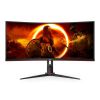 34.0” ИГРОВОЙ МОНИТОР AOC CU34G2XP/BK/ CURVED/ 4K/ 1MS/ 180HZ/ BLACK