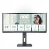 34.0” ИГРОВОЙ МОНИТОР AOC CU34P3CV/ CURVED/ 1MS/ 21:9/ 100HZ/ BLACK