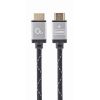 CABLE HDMI  CCB-HDMIL-2M, 2M, MALE-MALE, SELECT PLUS SERIES, HIGH SPEED HDMI CABLE WITH ETHERNET, SUPPORTS 4K UHD RESOLUTIONS AT 60 HZ, DURABLE NYLON BRAIDING AND PREMIUM STYLE CONNECTORS