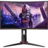 23.8" GAMING MONITOR AOC  C24G2U/BK / 1MS / CURVED / 165HZ / BLACK/RED