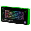 RAZER HUNTSMAN MINI GAMING KEYBOARD, 60% FORM FACTOR, CLICKY OPTICAL SWITCH - RED, DOUBLESHOT PBT KEYCAPS WITH SIDE-PRINTED SECONDARY FUNCTIONS-  RU LAYOUT