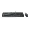 КЛАВИАТУРА И МЫШКА LOGITECH MK120, BLACK
