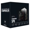 ИГРОВОЙ КОРПУС 1STPLAYER SP8 / NO PSU / SIDE-WINDOW / 7X120MM / ATX / BLACK