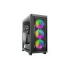 КОРПУС XILENCE XILENT X | XG151 / W/OPSU / WITH TEMPERED GLASS SIDE PANEL / 3X ARGB 120MM + 1X120MM / ATX / BLACK