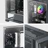КОРПУС XILENCE XILENT X | XG151 / W/OPSU / WITH TEMPERED GLASS SIDE PANEL / 3X ARGB 120MM + 1X120MM / ATX / BLACK