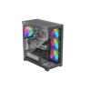 КОРПУС XILENCE XILENT GLEAM / X818.ARGB/ NO PSU/ AQUARIUM PANEL/ ATX/ BLACK