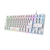 ИГРОВАЯ КЛАВИАТУРА TRUST GXT 833 THADO, USB, WHITE