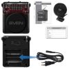 КОЛОНКА ПОРТАТИВНАЯ SVEN SRP-355, BLACK / 3W / BLUETOOTH / FM/AM/SW RADIO / USB / MICROSD