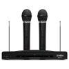 ДВА БЕСПРОВОДНЫХ МИКРОФОНА ДЛЯ КАРАОКЕ SVEN MK-715 / WIRELESS / BLACK