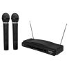 ДВА БЕСПРОВОДНЫХ МИКРОФОНА ДЛЯ КАРАОКЕ SVEN MK-715 / WIRELESS / BLACK