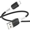 КАБЕЛЬ USB НА USB-C LIGHTNING  HOCO  X82 / 1M / SILICONE / UP TO 2.4A / BLACK