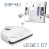 BUNDLE HOBOT ”VACUUM CLEANING ROBOT LEGEE D7 + WINDOW CLEANING ROBOT S6 PRO”