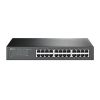 TP-LINK TL-SG1024D  24-PORT GIGABIT SWITCH, GIGABIT DESKTOP/RACHMOUNT SWITCH, 24 10/100/1000M RJ45 PORTS, 13-INCH STEEL CASE
