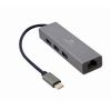 USB-C / GIGABIT ETHERNET ADAPTER  / GEMBIRD A-CMU3-LAN-01