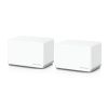 MESH WI-FI СИСТЕМА MERCUSYS HALO H70X (2-PACK)  / AC1800 DUAL BAND / 3 X GIGABIT LAN PORT