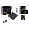ASUS TUF GAMING B450M-PLUS II, SOCKET AM4, AMD B450, DUAL 4XDDR4-4400, APU AMD GRAPHICS, DVI, HDMI, 2XPCIE X16, 6XSATA3, RAID, 1XM.2, ALC897 HDA 7.1, 1XPCIE X1, 1GBE LAN, 1XUSB3.2GEN2, 5XUSB3.1 (1XTYPE-C & 4XTYPE-A), AURA SYNC RGB, TUF COMP, 24/7, MATX