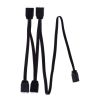 XILENCE LQZ.ARGB_SET CABLE (XZ171), COOLING CONTROL SET FOR  ARGB COMPONENTS: 5V D/P 3PIN CONNECTIONS, 1 X RECEIVER, 1 X REMOTE CONTROLLER, 1X 1 TO 4 ARGB SPLITTER