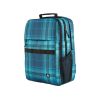 16.1” NB BACKPACK - HP CAMPUS XL TARTAN PLAID BACKPACK - EXTRA-PADDED FLOATING LAPTOP POCKET, A DOUBLE-COIL, LOCKABLE ZIPPER, RAIN-REPELLANT MATERIAL.