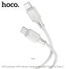 КАБЕЛЬ TYPE-C НА TYPE-C HOCO “X101 ASSISTANT” / 1M / SILICONE / 60W / UP TO 3A / GRAY