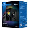 КОЛОНКИ 2.1 SVEN MS-312 / 40W RMS / BLUETOOTH / FM-TUNE / USB FLASH / SD CARD / BLACK
