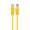 UTP CAT.5E PATCH CORD, 0.5M, YELLOW