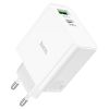 ЗАРЯДНОЕ УСТРОЙСТВО HOCO C113A AWESOME/ UP TO PD65W / QC3.0, WHITE