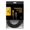 КАБЕЛЬDP-HDMI  CABLEXPERT CC-DP-HDMI-5M, 5M