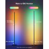 ТОРШЕР GOVEE RGBICW FLOOR LAMP, WI-FI + BT, MULTICOLOR + EXTRA WHITE LEDS