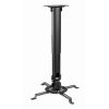 РЕГУЛИРУЕМОЕ ПОТОЛОЧНОЕ КРЕПЛЕНИЕ ДЛЯ ПРОЕКТОРА GEMBIRD CM-B-01/ 380 ~ 580 MM/ MAX 13KG/ BLACK