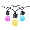 НАРУЖНЯЯ СВЕТОДИОДНАЯ ЛЕНТА GOVEE RGBIC SMART OUTDOOR STRING LIGHTS 15M, 15 LIGHT BULBS