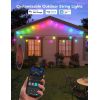 НАРУЖНЯЯ СВЕТОДИОДНАЯ ЛЕНТА GOVEE RGBIC SMART OUTDOOR STRING LIGHTS 15M, 15 LIGHT BULBS