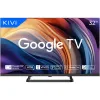 32" LED SMART ТЕЛЕВИЗОР KIVI 32H710QB +PULT!, 1366X768 HD, GOOGLE TV, ЧЁРНЫЙ