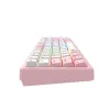 КЛАВИАТУРА HAVIT KB874L, ПРОВОДНОЕ, РОЗОВЫЙ | БЕЛЫЙ