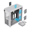 КОМПЬЮТЕРНЫЙ КОРПУС GAMEMAX MESHBOX PRO WT, MIDI-TOWER, БЕЗ БЛОКА ПИТАНИЯ, БЕЛЫЙ