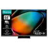 55" MINILED SMART ТЕЛЕВИЗОР HISENSE 55U8KQ, 3840X2160 4K UHD, VIDAA U7.0, ЧЁРНЫЙ