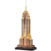ПАЗЛ 3D CUBICFUN "EMPIRE STATE BUILDING” С LED ПОДСВЕТКОЙ, 8+