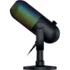 ИГРОВОЙ МИКРОФОН RAZER SEIREN V3 CHROMA, ПРОВОДНОЙ АНАЛОГОВЫЙ, ЧЁРНЫЙ