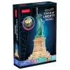 ПАЗЛ 3D CUBICFUN "СТАТУЯ СВОБОДЫ" С LED ПОДСВЕТКОЙ, 8+