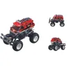 КОНСТРУКТОР SLUBAN B1158, 6 "MONSTER TRUCK", С ИНЕРЦИЕЙ, 6+, КРАСНЫЙ