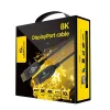 ВИДЕОКАБЕЛЬ CABLEXPERT AOC PREMIUM SERIES, DISPLAYPORT (M) - DISPLAYPORT (M), 10М, ЧЁРНЫЙ