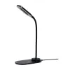 НАСТОЛЬНАЯ ЛАМПА GEMBIRD EYE LAMP С БЕСПРОВОДНОЙ ЗАРЯДКОЙ, ЧЁРНЫЙ
