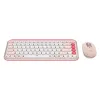 КЛАВИАТУРА И МЫШЬ LOGITECH POP ICON COMBO, БЕСПРОВОДНОЕ, ROSE | WHITE